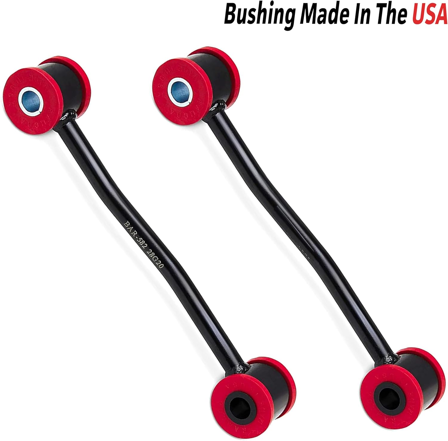 4PC Rear Sway Bar Link Kit + Bushing Kit FITS Grand Cherokee 1999-2004, Bushings Designed And Manufactured In The USA K3202 K7410