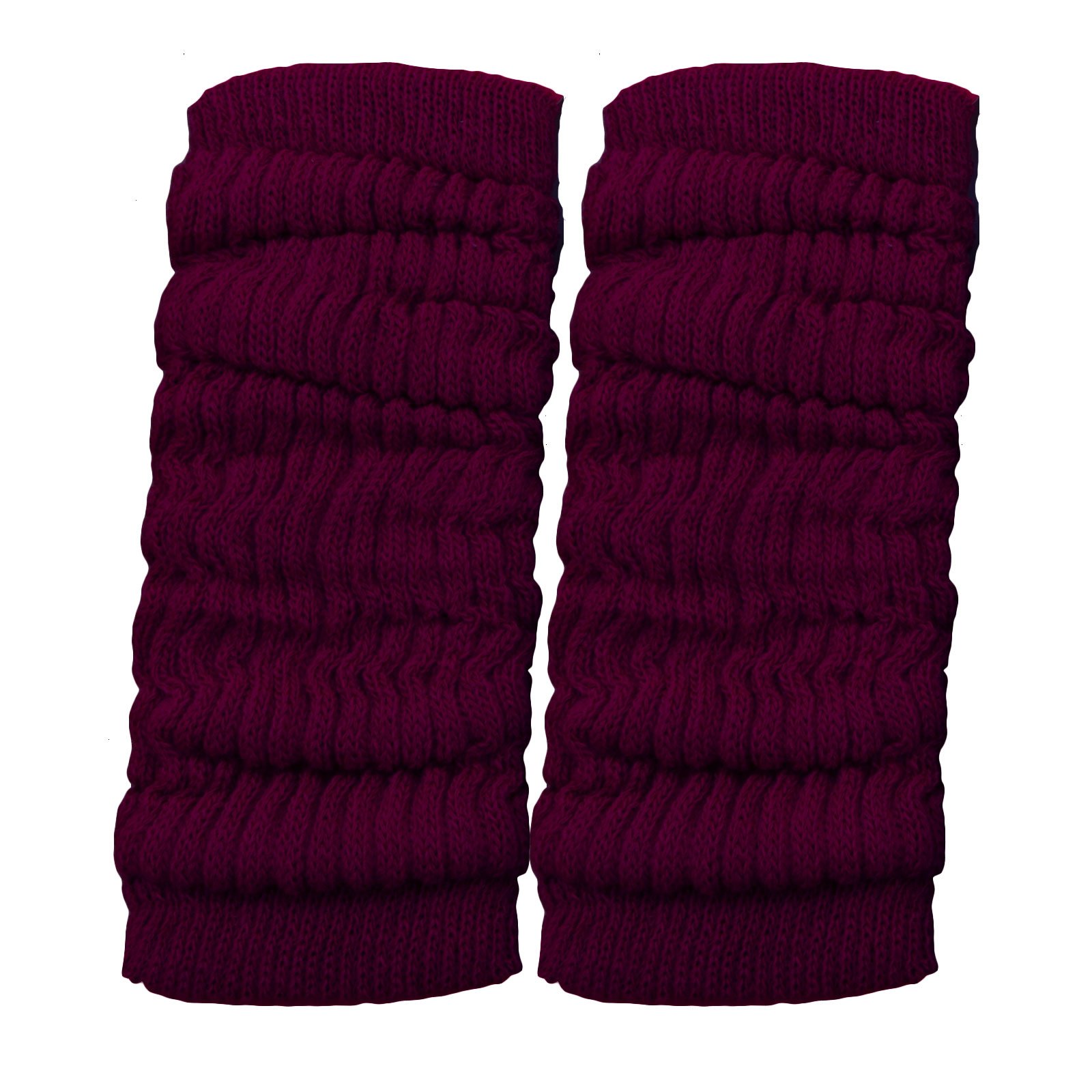Toocool Getry do rąk, mankiety baletowe, ciepłe, unisex, zimowe LO-LW01, bordowy, jeden rozmiar