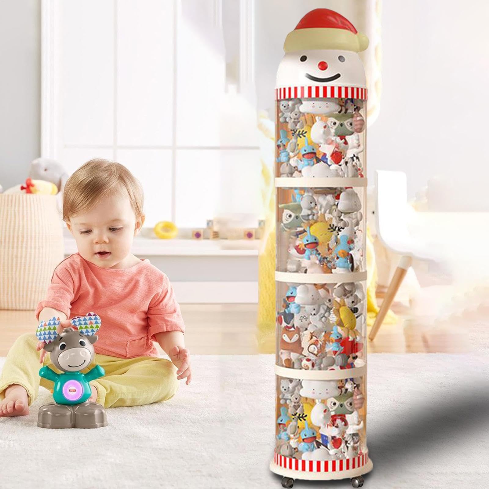 Przechowywanie pluszowych zwierzątek, przezroczyste pluszowe