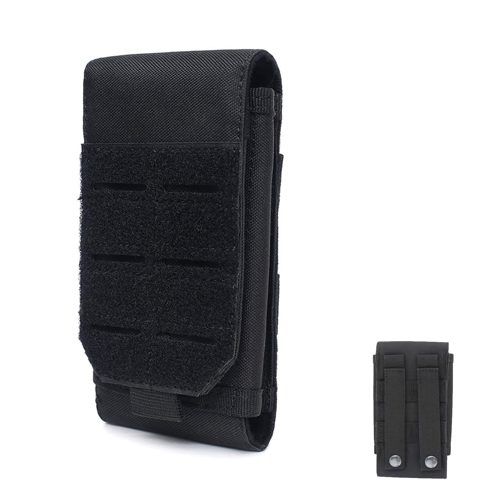 Tactical Molle Pouch,Small Belt Pouch,Multifunctional Waist Bag,EDC Belt Bag for Sports,Hiking,Camping,Traveling,Cycling,Fishing(Black)