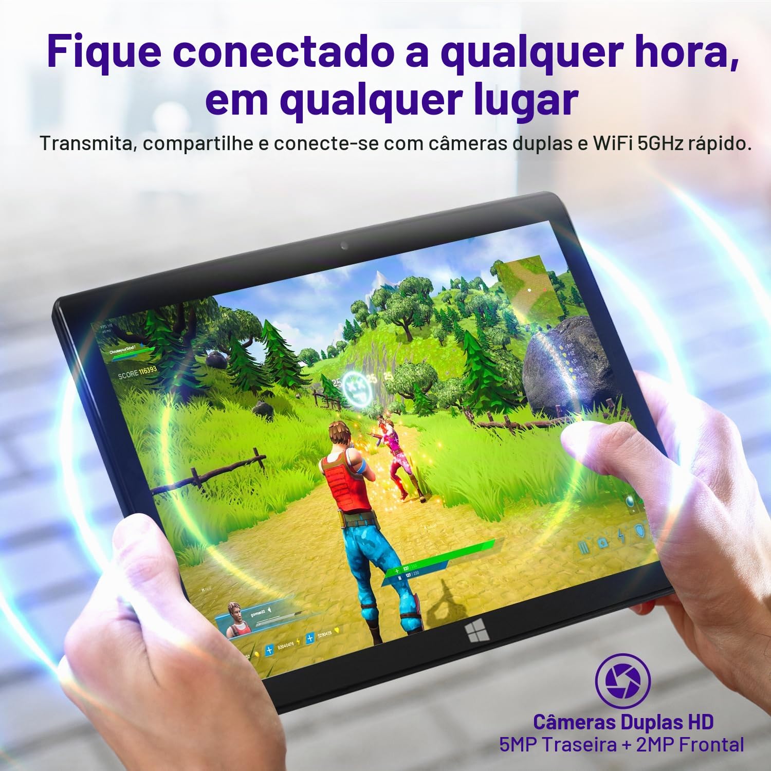 Fusion5 Tablet PC profissional Windows 11 de 10,1 polegadas