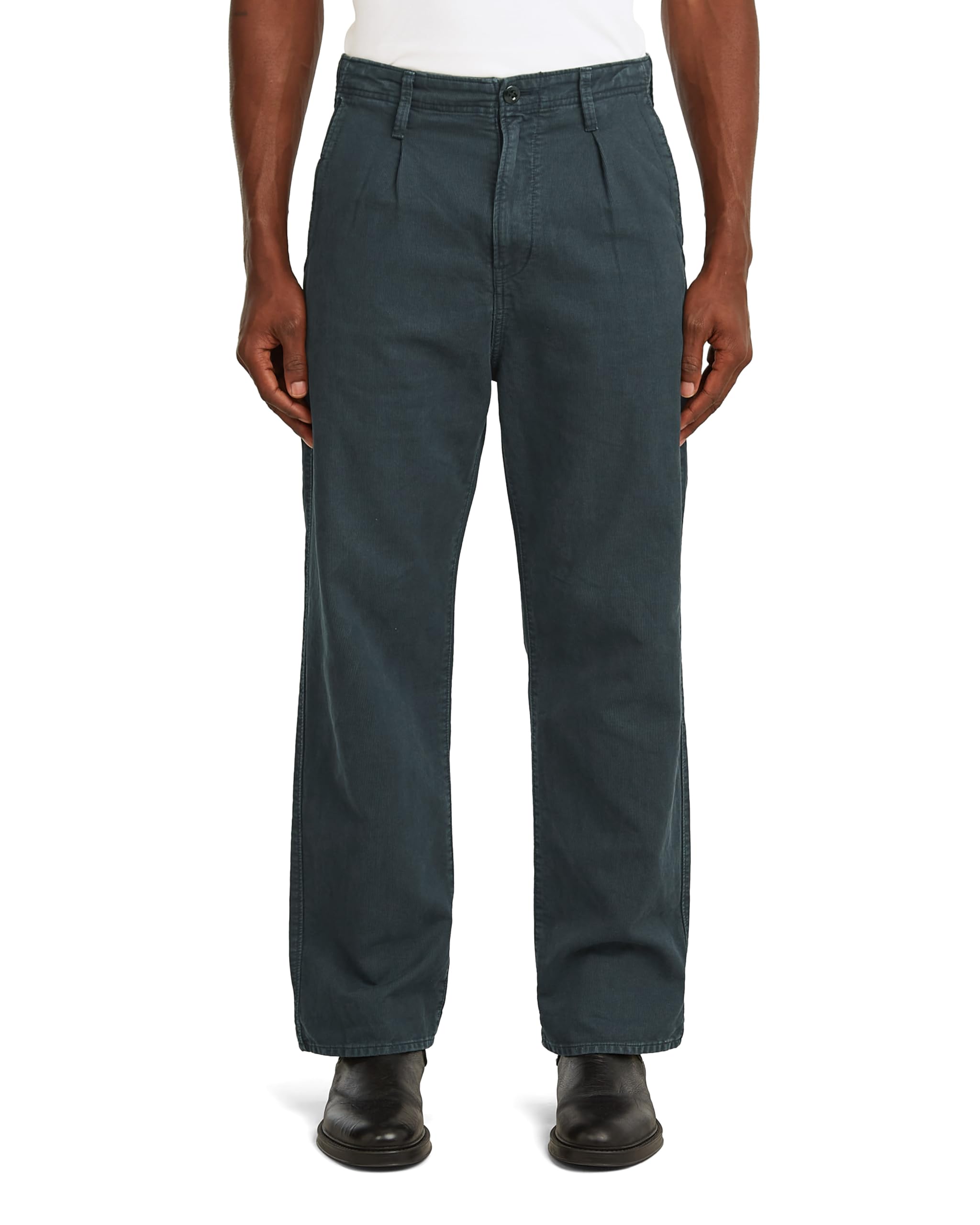 G-STAR Pleated Chino Relaxed, Blue (Salute Gd D26126-d752-d418), 32 W/32 L