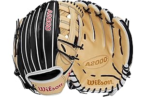 Wilson A2000 Baseball Glove - 12.25" 12.5" 12.75" Outfield Baseball Glove.