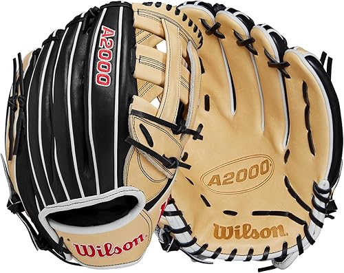 Wilson Guantes de béisbol A2000 Outfield - 12.25", 12.5" y 12.75"