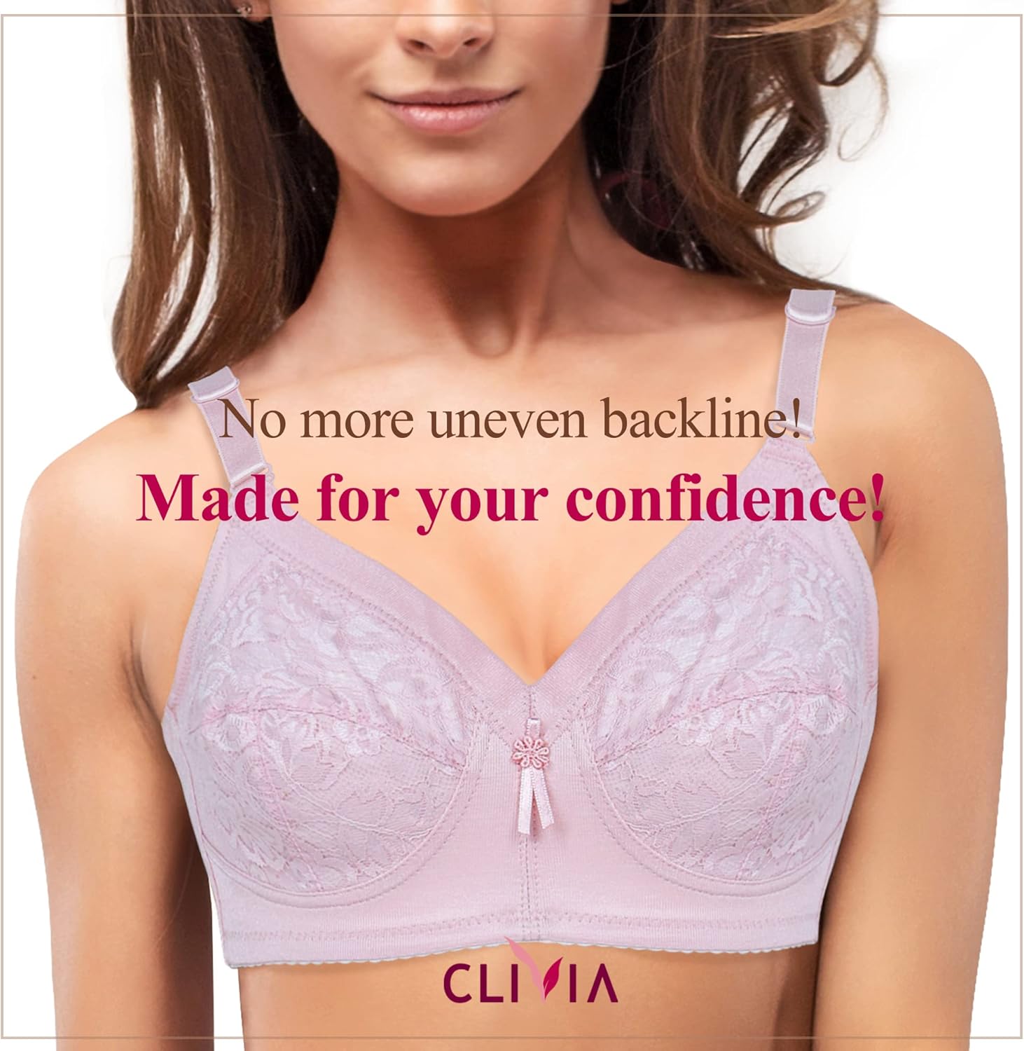Clivia Wireless Minimizer Bras for Women - Premium Comfort & Support - Light & Cool - Image 8