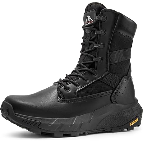 8" Breathable Tactical Military Motocross Boots For Men