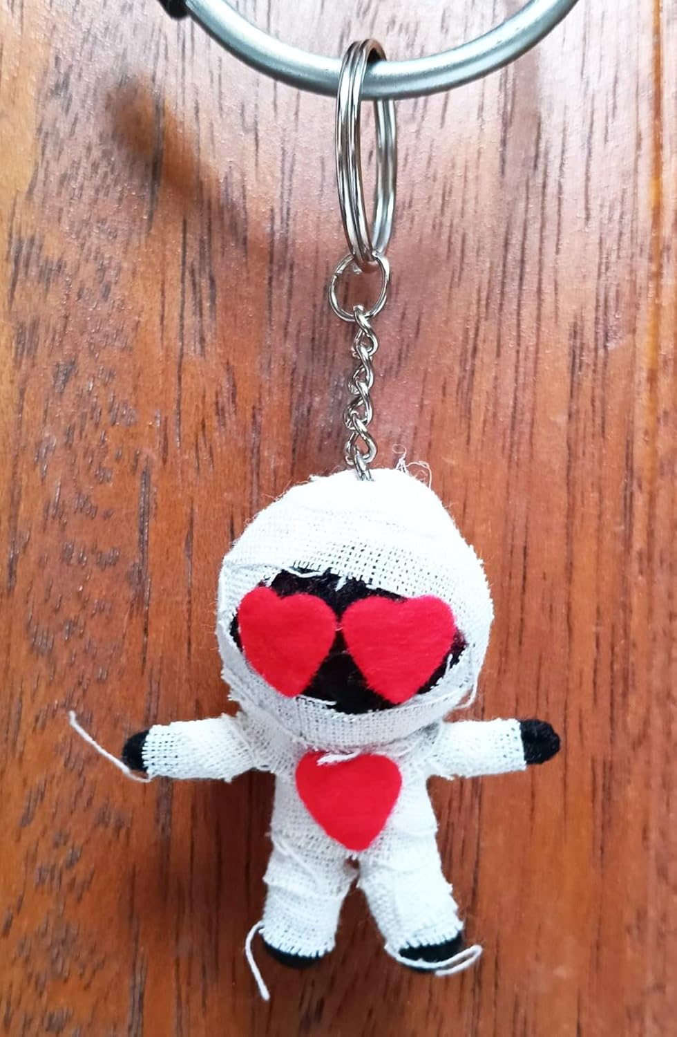 Padee Wholesale Bulk Random Lot 25 Pcs Voodoo Dolls Character Keychain Keyring Keyfob Ornament Hanging Bags Wallets Cars(25)