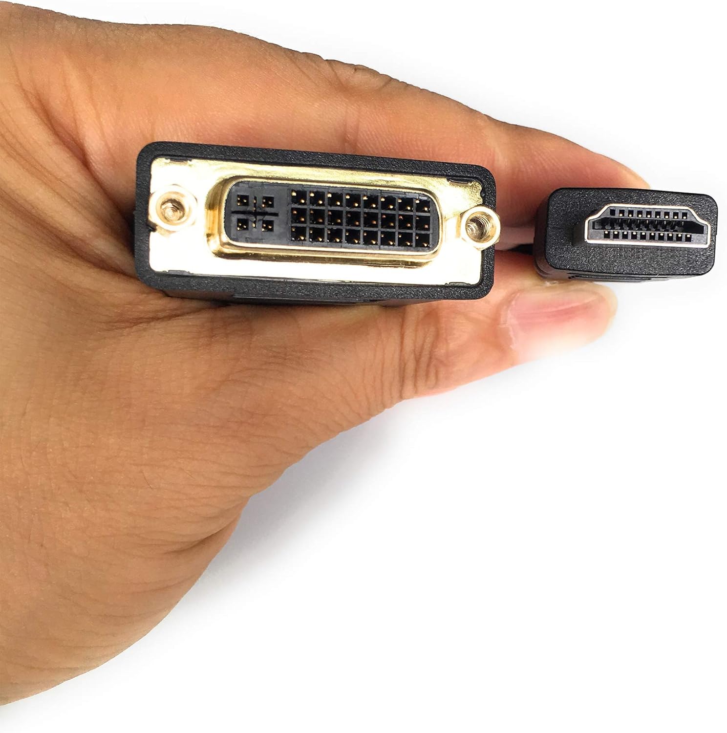 HDMI to DVI Cable, Anbear Bi-Directional HDMI Male to DVI-D(24+1) Female Adapter, 4k DVI to HDMI Conveter : Electronics