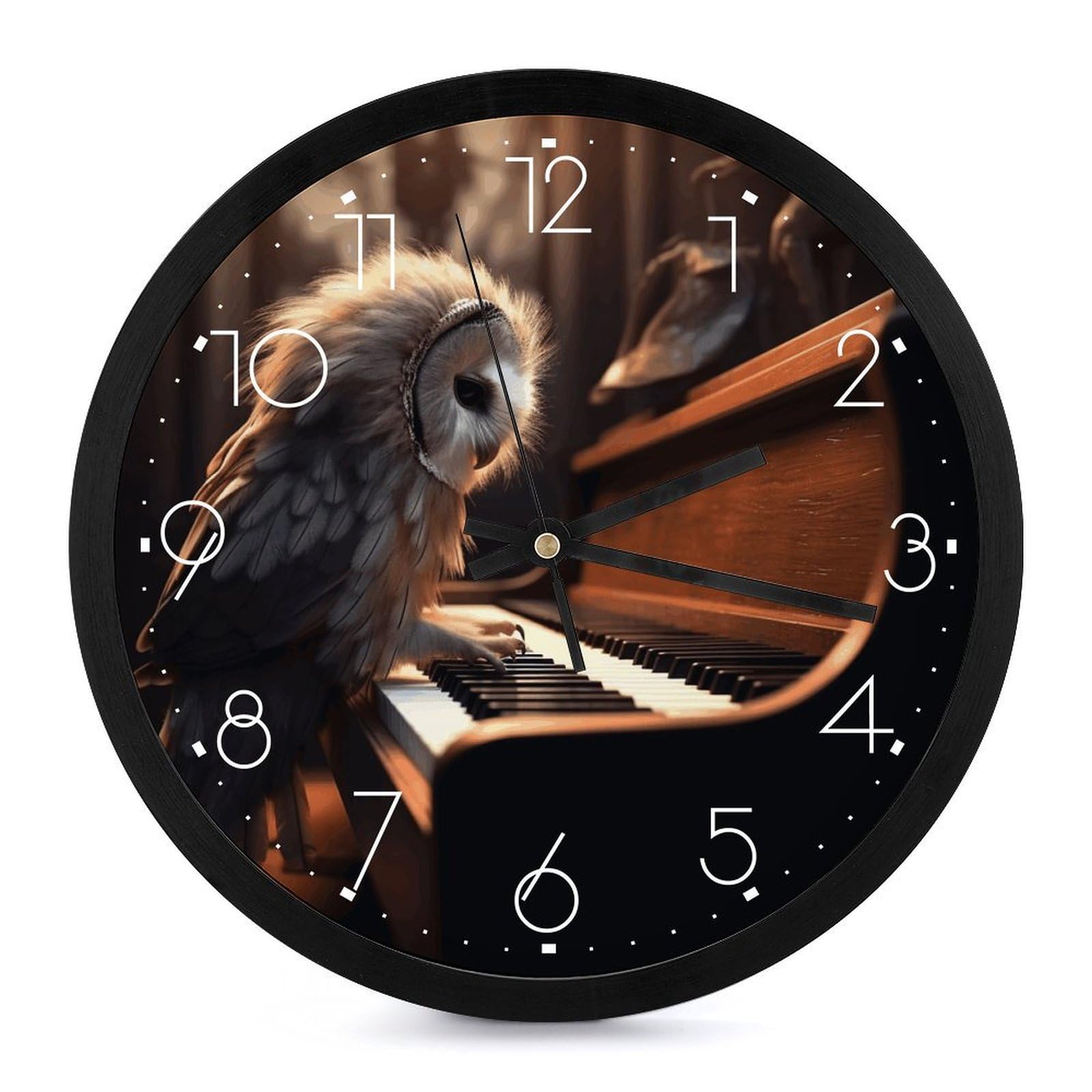 Horloge murale moderne silencieuse pour en finir avec le tic-tac