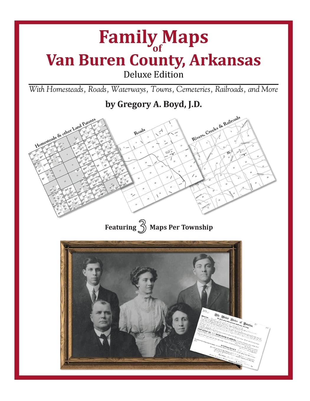 Family Maps of Van Buren County, Arkansas