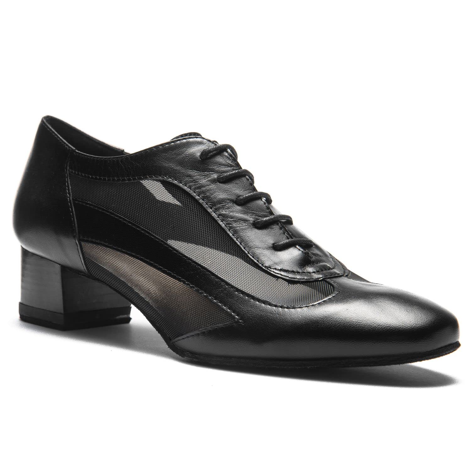 Rumpf 9103 Damen Tanzschuhe Swing Lindy Hop Balboa Westcoast, Schwarz