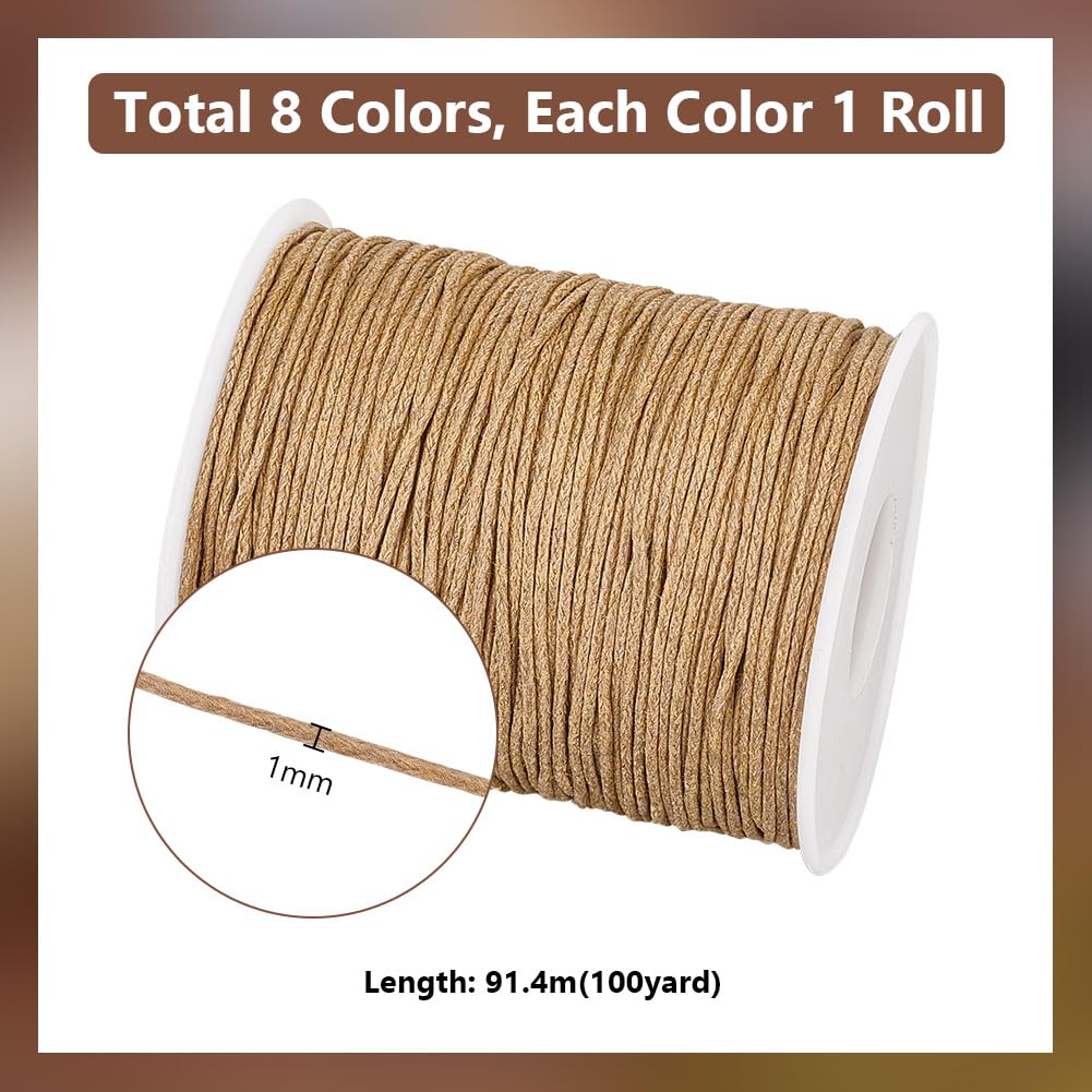Lint en draad en koord :: Koorden :: Waxkoord :: Waxkoord 1 mm lila op rol