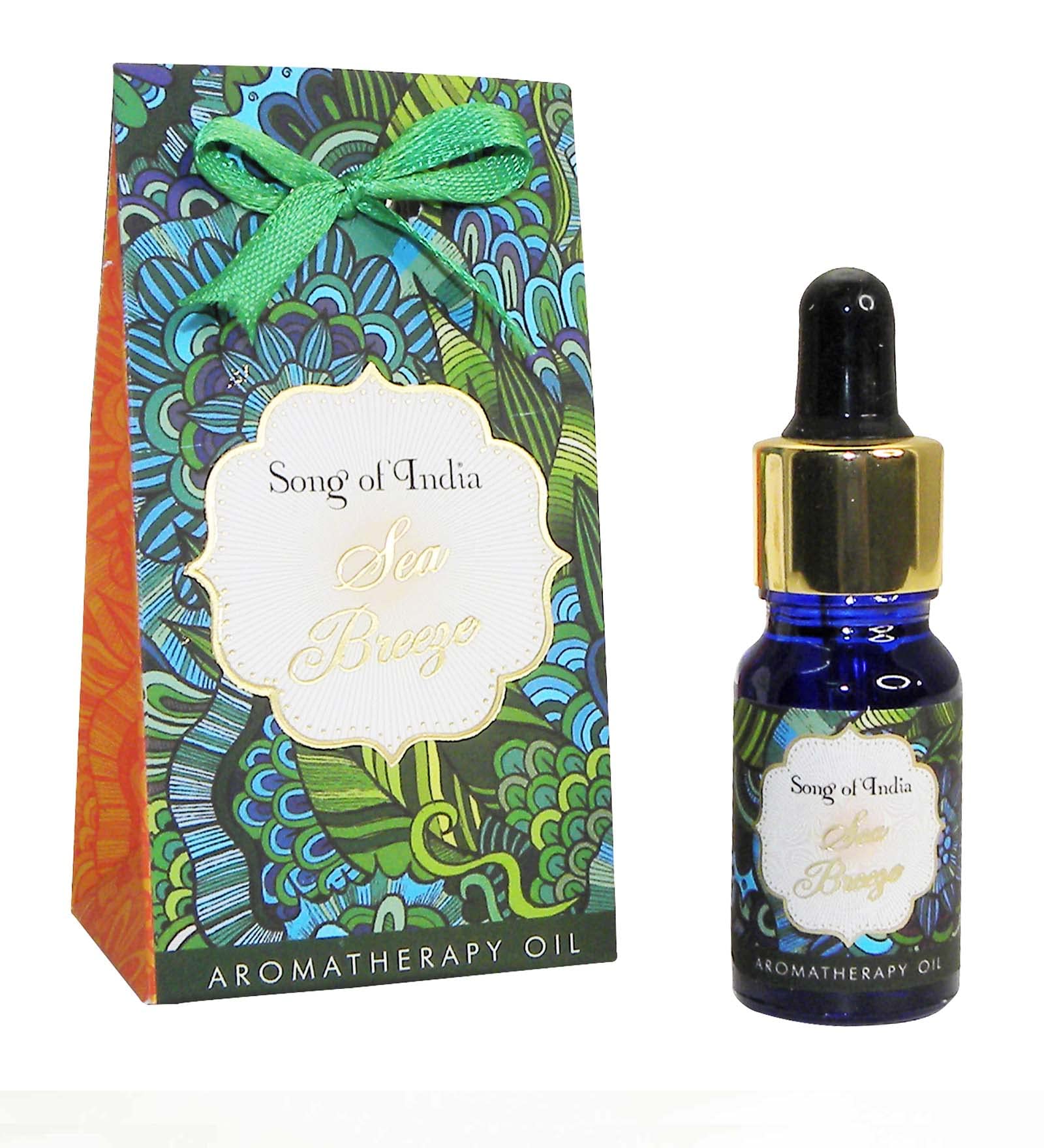 Song of India Aromatherapy Oil for Aroma Diffuser & Vaporiser in Glass Bottle with Dropper, 10 ml. | Little Pleasures (Sea Breeze) (B0789GSL4J) Amazon Price History, Amazon Price Tracker