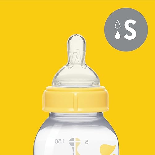 Miniatura 3 de Conjunto de botella Medela para leche materna amarillo