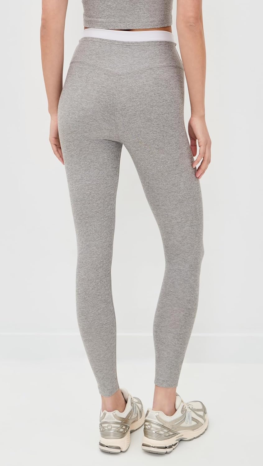 Beyond Yoga Women's Spacedye Layered High Waisted Midi Ankle Leggings - Image 3