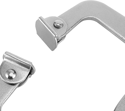 Miniatura 3 de Paquete de 4 alicates de bloqueo de abrazadera en C de 6, 9, 11, 14 pulgadas, abrazaderas de agarre ajustables con almohadilla giratoria y mango de