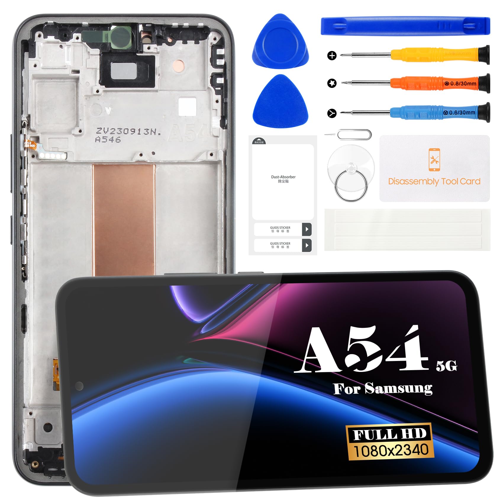 Amazon.com: SRJTEK Original for Samsung Galaxy A54 5G Screen
