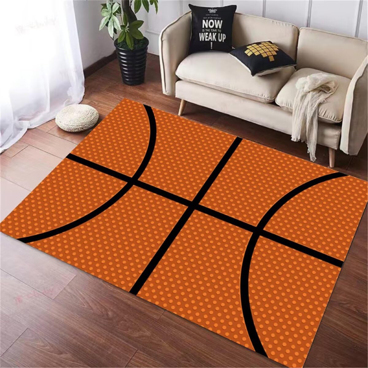 Tapis moderne style industriel de haute qualité pour salon de 80X150CM