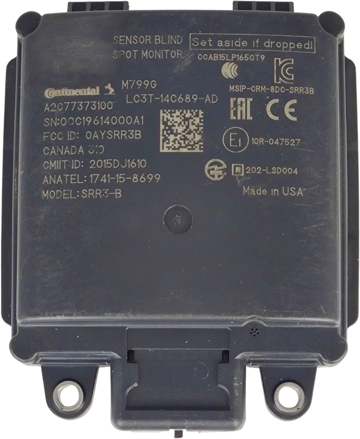 Rear Blind Spot Radar Sensor Monitor LC3T-14C689-AD Compatible with Ford 2020-2024 Explorer, 2020-2022 F-250 F-350 Super Duty, 2020-2021 F-450 Super Duty Sport Utility Turbocharged Pickup Truck