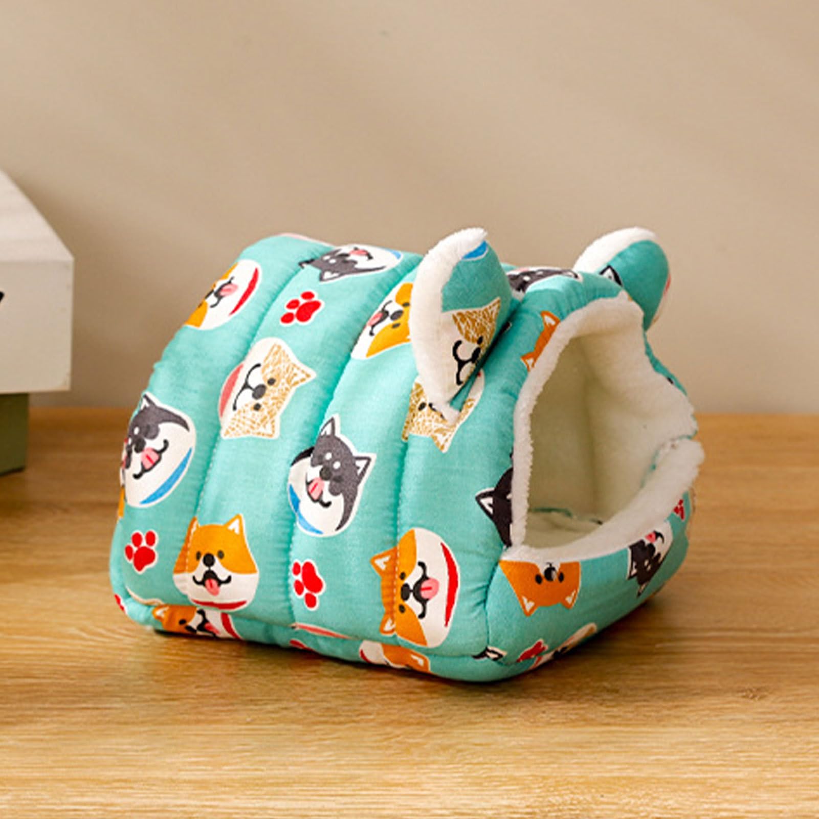 Letto Per Criceti E Porcellini D'India - Cuccia Morbida In Cotone, 20x16 Cm - Foto 4