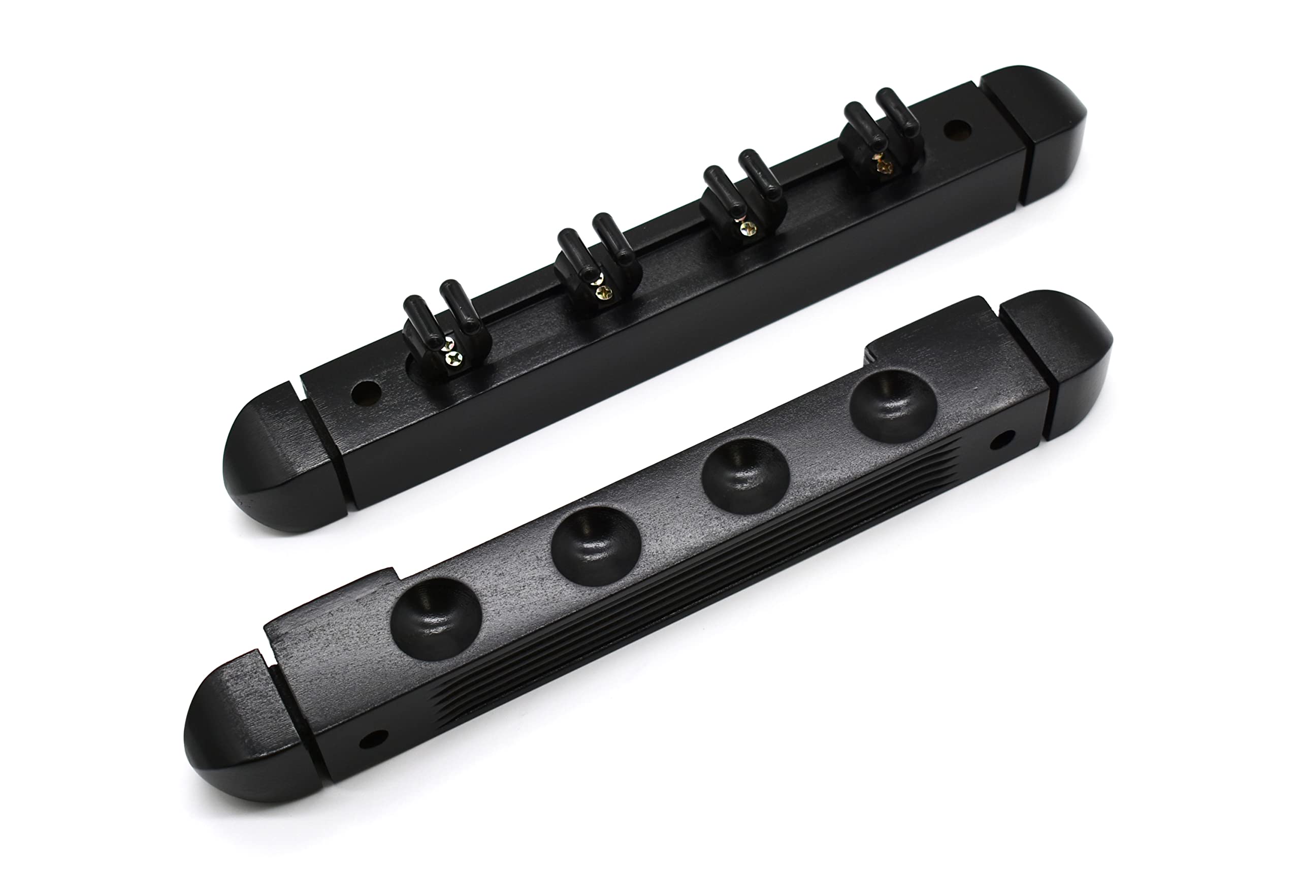 Queuehalter Roman für 4 Queues - Wandhalter aus Holz
