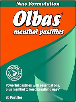 Olbas Menthol Pastilles 45g