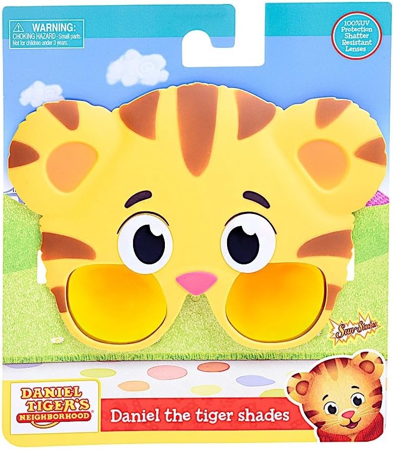 Sun-Staches Daniel Tiger Child Sunglasses | Costume Dress Up Party | UV400 | One Size Fits Most Kids - Image 2