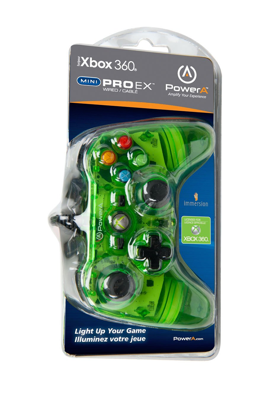 PowerA Mini Pro EX Wired Controller for Xbox 360 - Green