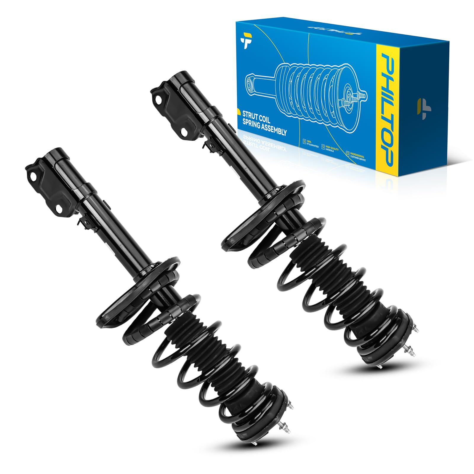 PHILTOP 2-Pack Rear Strut Assembly for 2012-2017 Camry 2.5L/3.5L