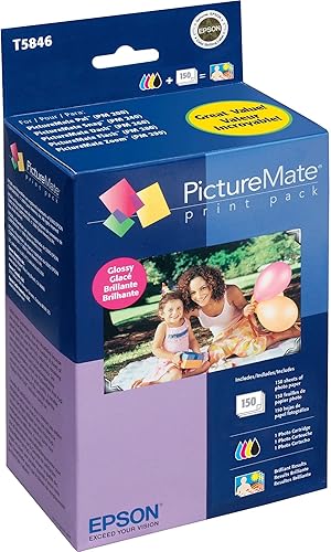 Miniatura 2 de PictureMate 200-Series papel fotográfico de 4 x 6, 150 unidades, negrocianmagentaamarillo Valor no encontrado