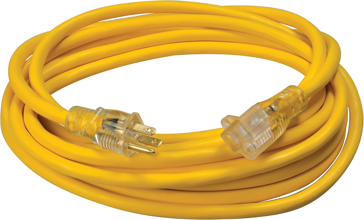 Southwire 12/3 Heavy Duty Extension Cord 25-Foot Yellow