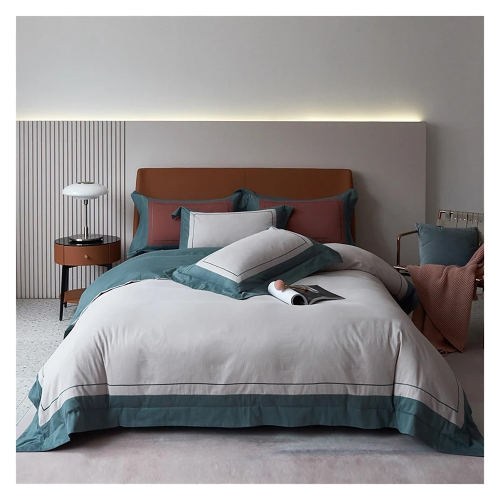 Sbcgfy B 800Tc Cotton Edding Sets Queen King Size Ed Duvet Cover Rubber Ed Sheets Sheet Linen Set 4Pcs Ed Set Comfortable Edding, Edspreads,-Queen