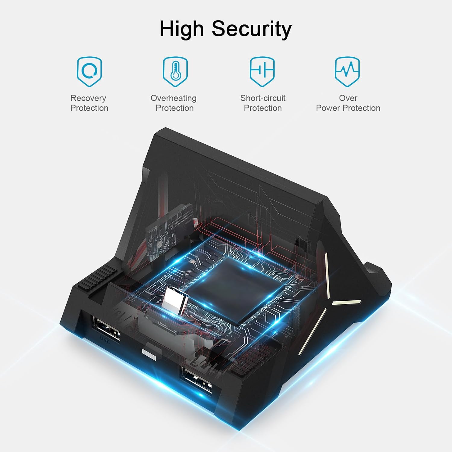 Dock for Nintendo Switch & Switch OLED, Portable Replacement TV Docking Station with 4K HDMI, Type-C and USB Port for Official Nintendo Switch (Not for Switch Lite) - Image 6