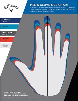 Callaway Golf Tour Authentic Triple Diamond Glove (Right,Cadet,Medium,White)