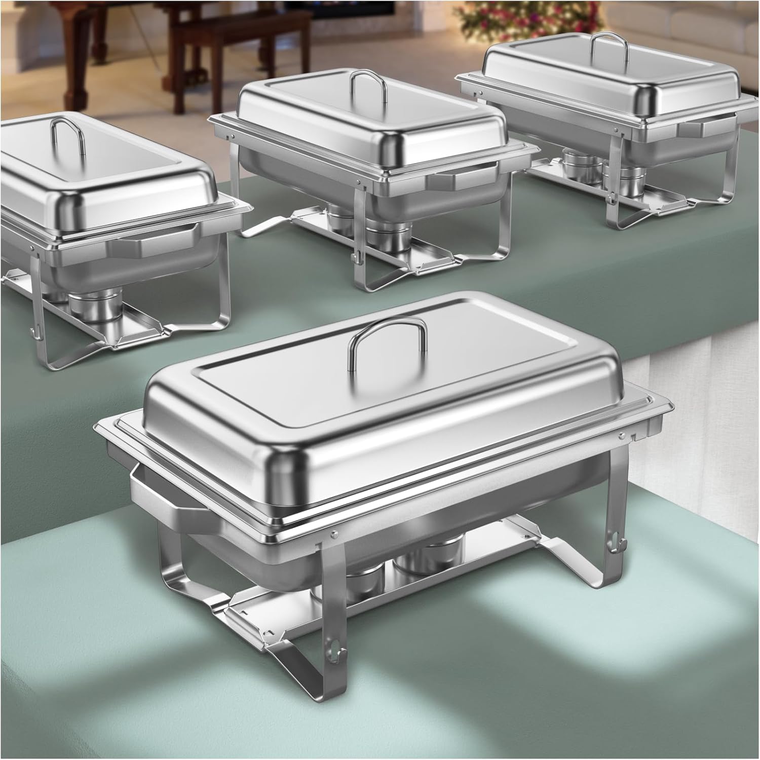 Chafing Dishes for Buffet 4 Pack