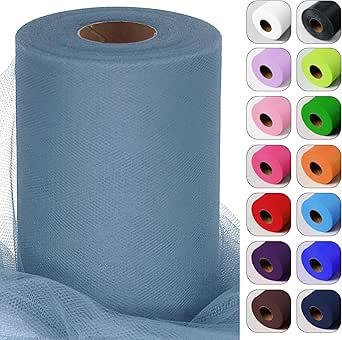 Tutu Tulle - 62-inches Wide Soft Blue By the 50YD Roll main image 1