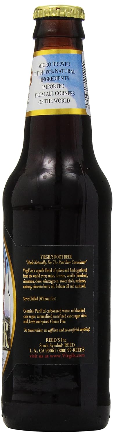 Virgil's, Root Beer, 12 Fl Oz each (pack of 4)