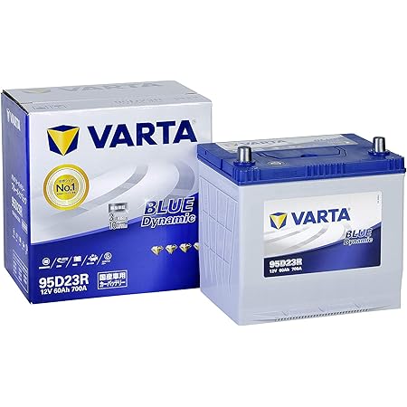 Amazon Varta バルタ Blue Dynamic 国産車バッテリー 95d23r L230mm W173mm H225mm カーバッテリー 車 バイク