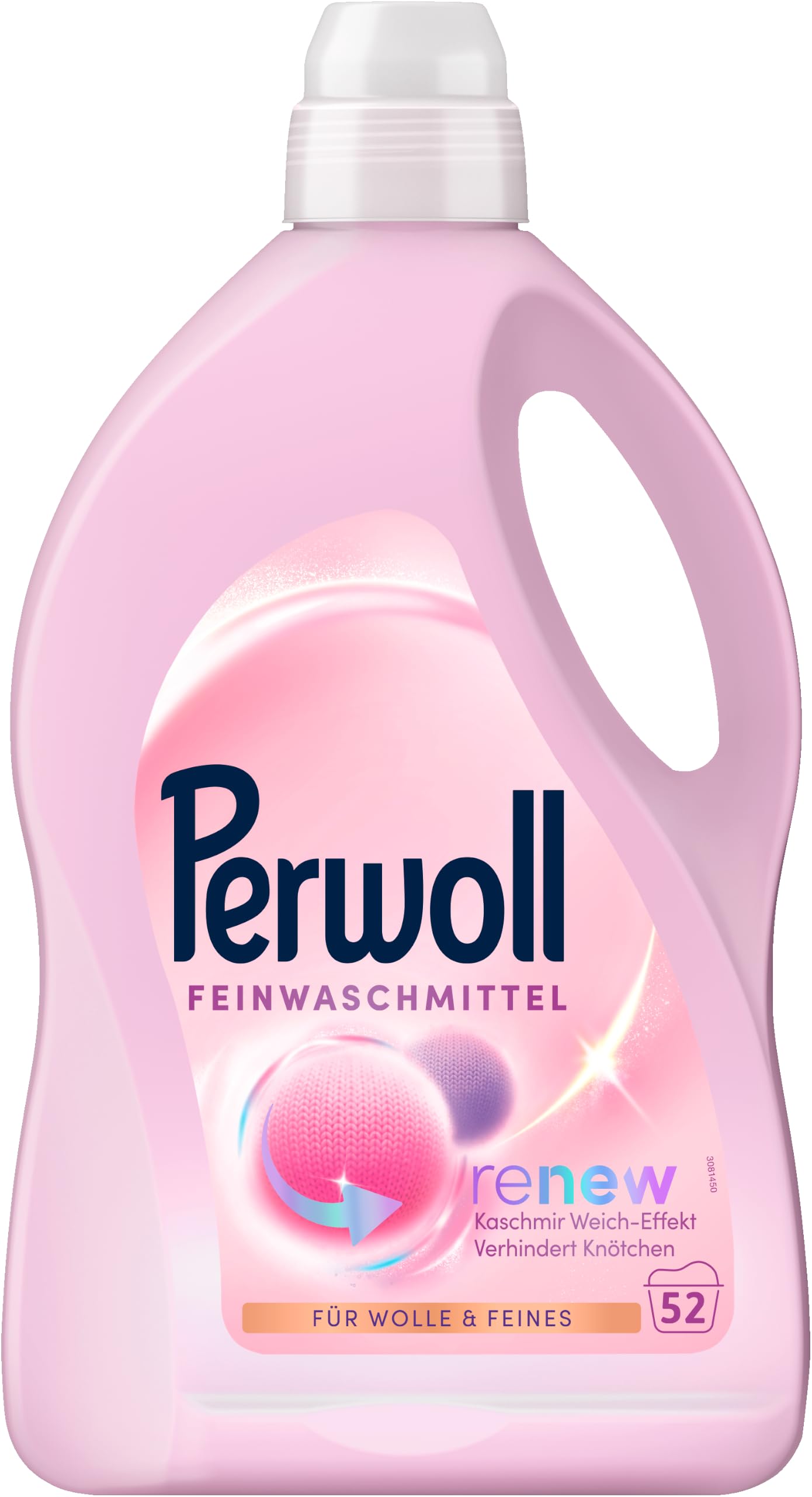 Perwoll Wolle & Feines Waschmittel (52 Waschladungen), Feinwaschmittel reinigt sanft, glättet und erneuert Fasern & verhindert Knötchen, mit Dreifach-Renew-Technologie Drogerie & Körperpflege