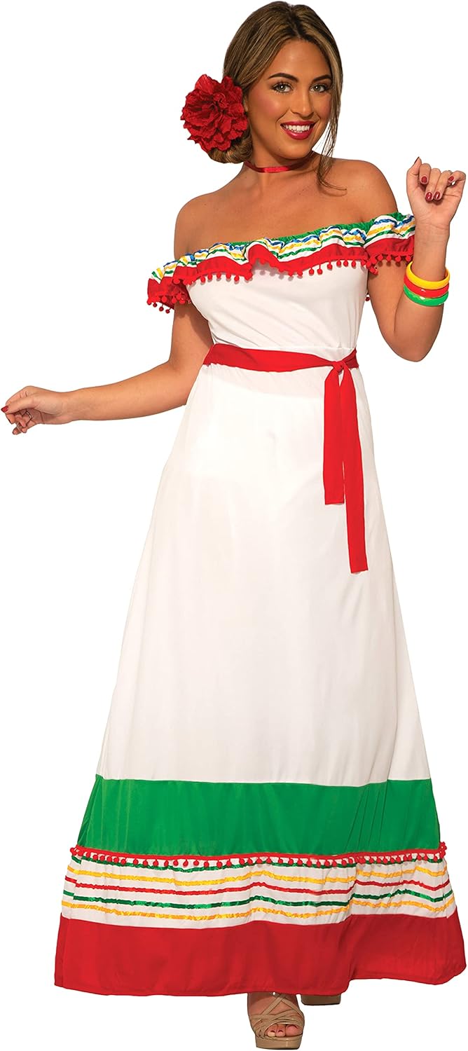 Forum Novelties Women's Fiesta Costume Dress, Standard