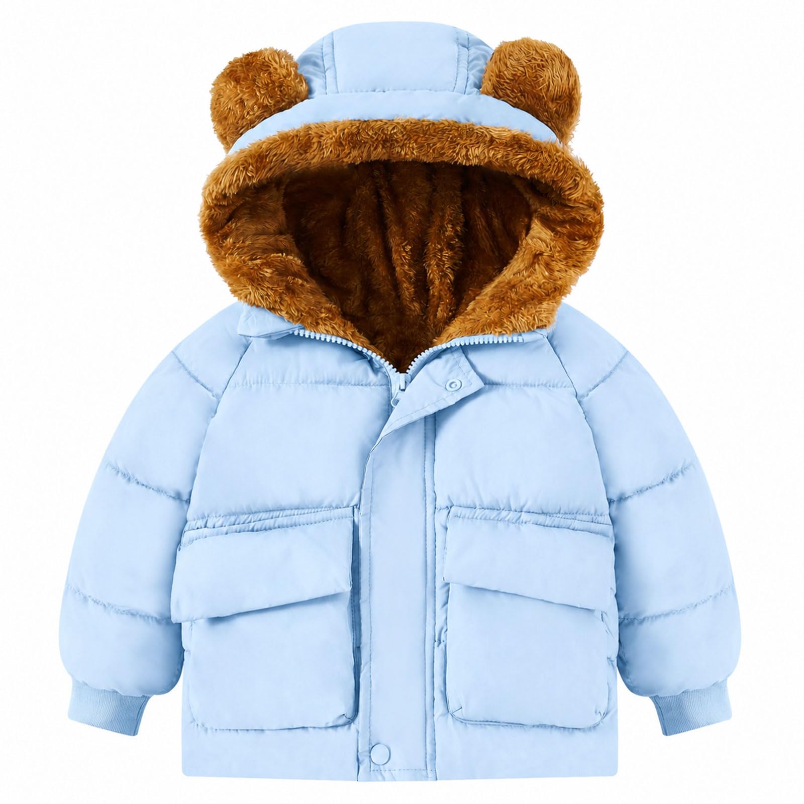 BFUSTYLE Baby Coat 6M-5T Winter Clothes Toddler Boy Girl Jacket with Hood