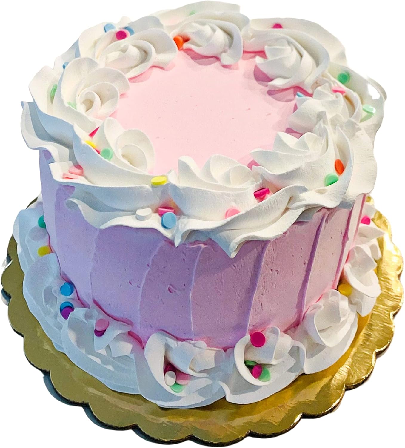 Fake Cake Pink Birthday Cake Handmade by Dezicakes- Fake Cake -Artificial Cake