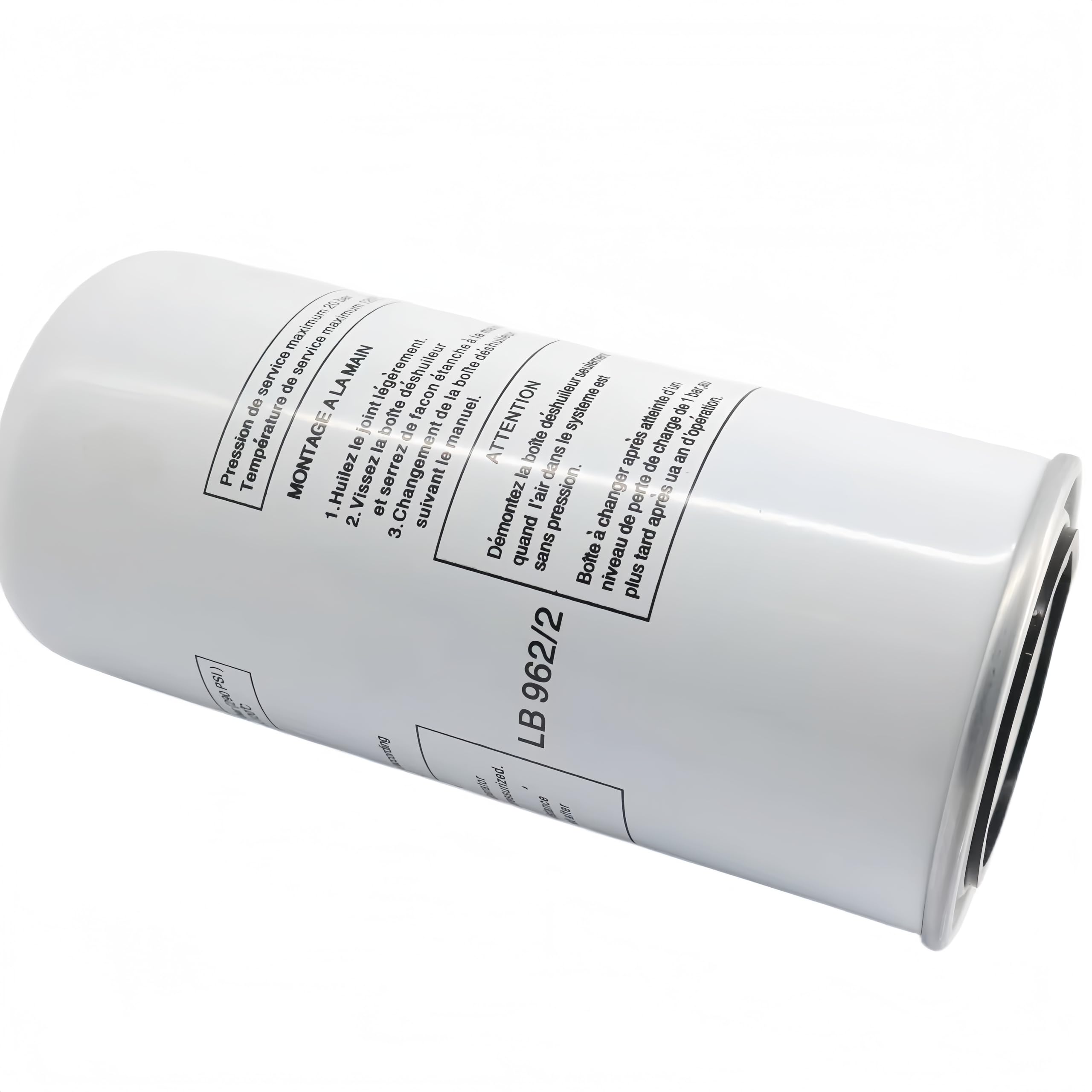 LB962/2 Compresseur d'air à vis Séparateur d'huile Filtre à tambour Pièce de rechange 6221347800 2205406508