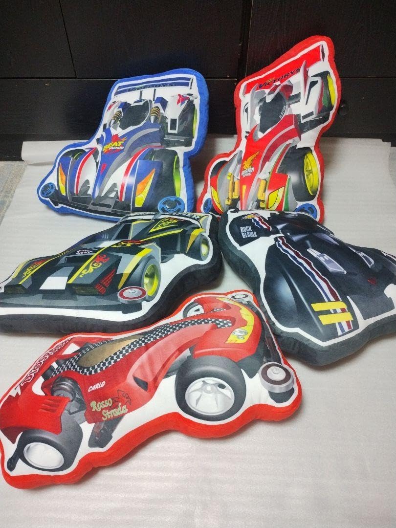 爆走兄弟 レッツ&ゴー WGP　ミニ四駆　ダイカットクッション　しまむら 爆走兄弟 レッツ&ゴー WGP ミニ四駆 ダイカットクッション しまむら