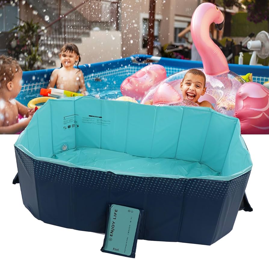 Amazon.com: WGFOIP Foldable Swimming Pool, PVC Material
