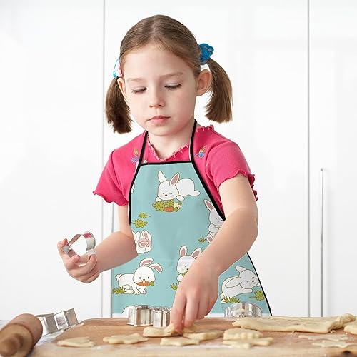 Miniatura 4 de Delantal infantil personalizado, delantal infantil personalizado para cocinar, hornear, jardinería, fiestas