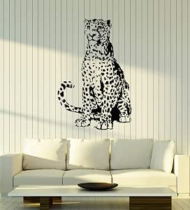 Amazon.com: Vinyl Wall Decal Leopard African Wild Animal Predator Big ...