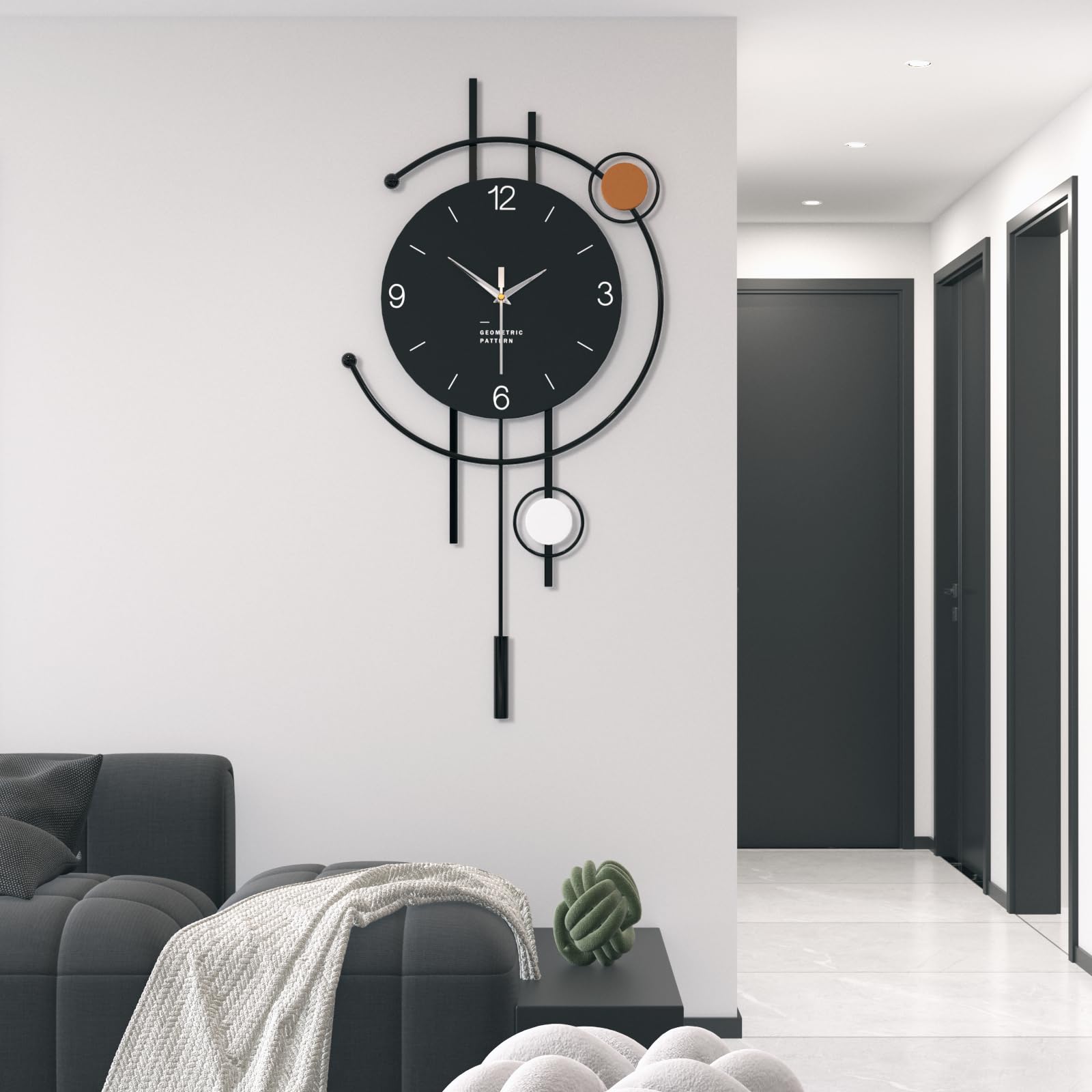 Grote Wandklok Voor Woonkamer Decor Moderne Stille Niet