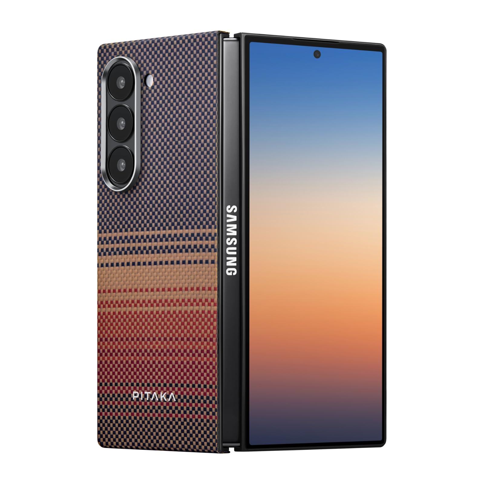 pitaka Magnetic Case for Samsung Galaxy Z Fold 6, Made of 100