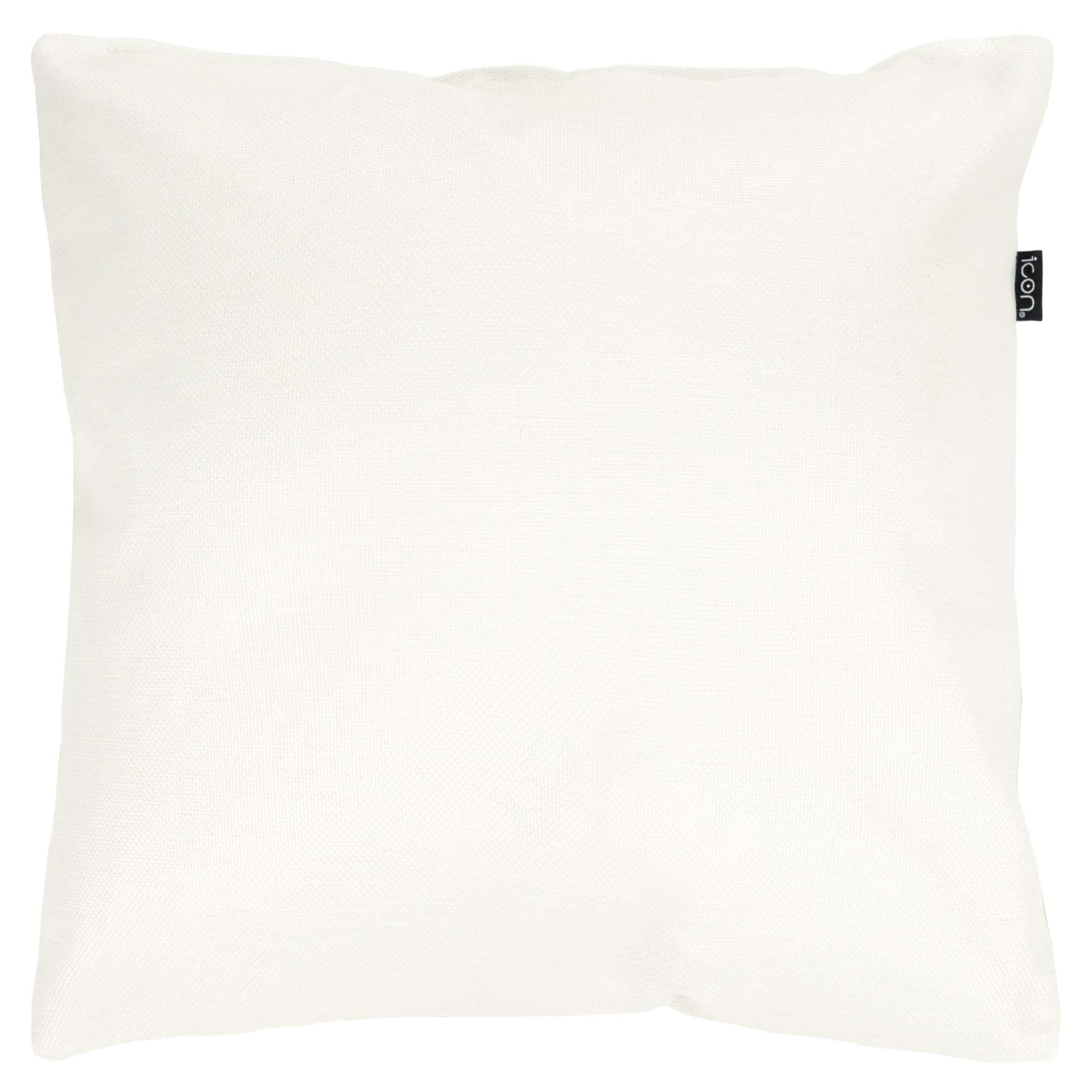 icon Cuscini da Esterno, Collezione A Strisce, Marrone, Set da 4, Resistente All'acqua, 43cm x 43cm, Cuscino Divano con Imbottitura Fibra Inclusa, Cuscini Esterno, Gardino, Terrazza